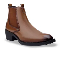 Bxxy Men Height Increasing Formal Ankle-Length Chelsea Boots image 3