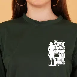 LECOWAR Women Pack Of 2 Drop-Shoulder Sleeves T-shirt image 3