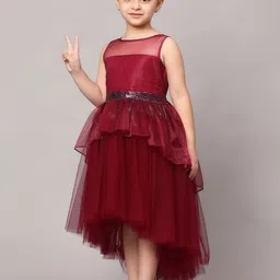 Toy Balloon kids Girls Net Fit and Flare Maxi Dress image 4