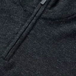 Snitch Men Self Design High Neck Woollen Long Sleeves Pullover image 2