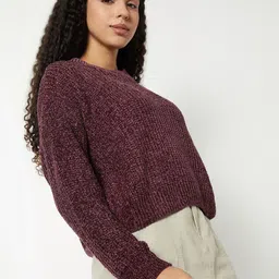 max Women Pullover with Fuzzy Detail image 5