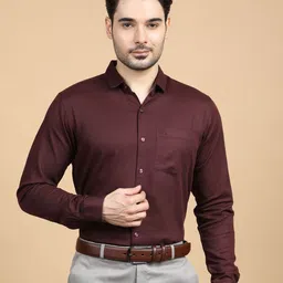 Kuons Avenue Smart Spread Collar Cotton Formal Shirt-picture-20
