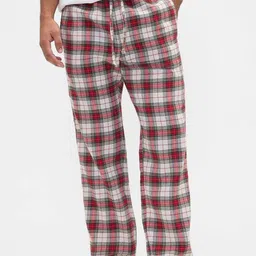 GAP Men Checked Cotton Lounge Pants-picture-17