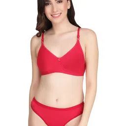 Liigne Pack Of 3 Everyday Non Padded Bra Lingerie Sets image 3