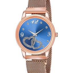 CSAMON Women Embellished Dial & Stainless Steel Analogue Watch Csamon_25_Rose-picture-16