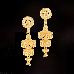 Lila Contemporary Jhumkas Earrings-image-18