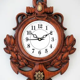 Analog 31 cm X 24 cm Wall Clock-image-0