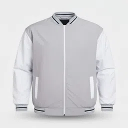 R.Code by The Roadster Life Co. Men Colourblocked Lightweight Bomber Jacket image 4