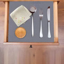 Mopak Decor Grey Set of 1 Regular Shelf Liner Organisers image 2