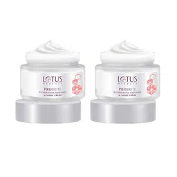 Lotus Herbals Probrite Set Of 2 Illuminating Radiance Night Cream - 50g Each image 1