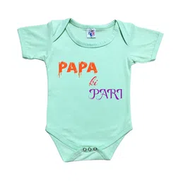 Cute Pals Kids Infants Happy Father's Day Printed Envelope Neck Cotton Bodysuit-image-16