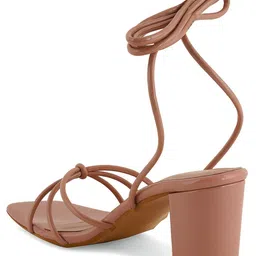 DressBerry Party Block Sandals image 2