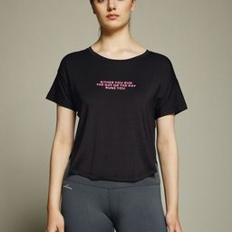 MKH Women Printed Dri-FIT T-shirt-picture-0