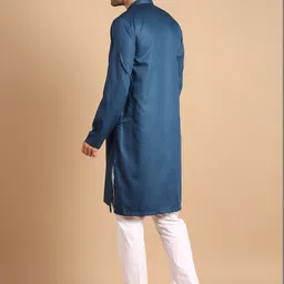 Uri and MacKenzie Men Regular Kurta with Trousers image 2