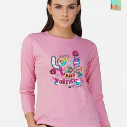 Metronaut Women Pack of 2 Bio Finish Graphic Printed Round Neck Cotton T-shirts-picture-16