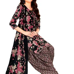 shree jeenmata collection Printed Unstitched Dress Material image 2