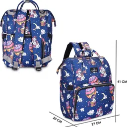 the clownfish Baby On Board Series Bag For Baby Essentials with Bottle Organizer & Pocket Diaper Bag image 3