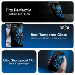 QRIOH Floral Printed Samsung Galaxy A34 5G Back Case Mobile Accessories image 3