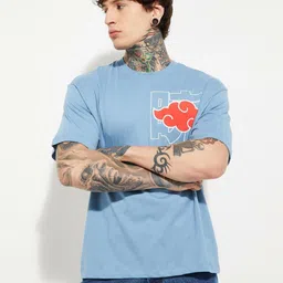 max Men Graphic Printed Round Neck Pure Cotton T-shirt-picture-29