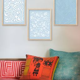 Kotart Brown & White 3 Pieces Wooden Floral and Botanical Wall Arts-picture-47