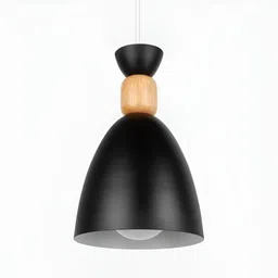 KINIS Modern and Unique Style Black & Beige Aluminium Quirky Ceiling Lamp image 5