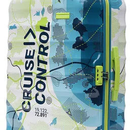 uppercase Geo Set Of 3 Printed Hard-Sided Trolley Bags image 2