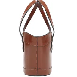 Celtic Women Solid Structured Leather Shoulder Bag image 4