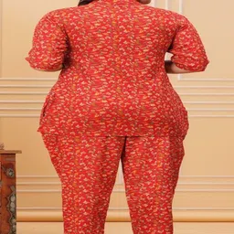 MAINA CREATION Printed Pure Cotton Night Suit image 2