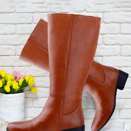 Bxxy PU Party High-Top Block Pumps-picture-17