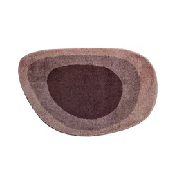 obsessions Brown Geometric 60 X 90 cm Lake Bath Mat image 2