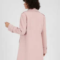 glitchez Notched Lapel Single Breasted Overcoat image 4