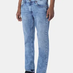 Pepe Jeans Men Holborne Straight Fit Mid-Rise Light Fade Stretchable Jeans image 5