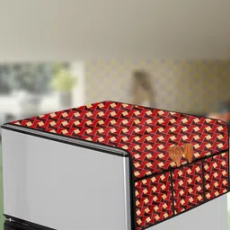 The Furnishing Tree Brown Printed Refrigerator Cover-picture-38