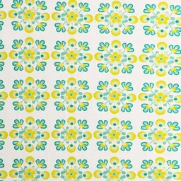 STELLAR HOME White & Green Floral Printed 104 TC Cotton King Bedsheet Set 2.74 m x 2.74 m image 2