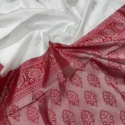 CANIZZARO Woven Design Zari Banarasi Saree image 3