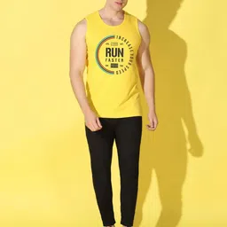WOOSTRO Men Typography 2 Printed Applique Slim Fit T-shirt image 5