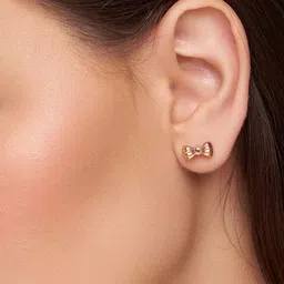 KYMEE 18K Gold-Plated Sterling Silver Studs Earrings image 3