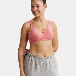 Jockey Plus Size Wirefree Non Padded Super Combed Cotton Stretch Full Coverage Bra -ES13-picture-25
