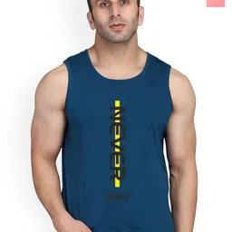 SLOWLORIS Pack of 2 Printed Round Neck Bio-Wash Cotton Innerwear Vest-picture-23