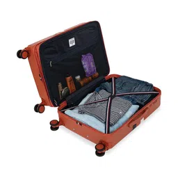 Tommy Hilfiger Reagan Striped Hard-Sided Cabin Trolley Bag image 2