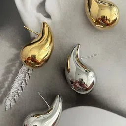 Celestique Set Of 2 Teardrop Shaped Drop Earrings-picture-17