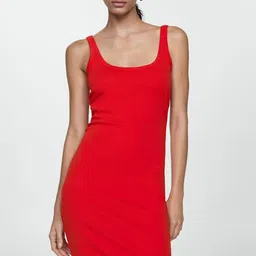 MANGO Sheath Midi Dress image 2
