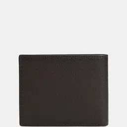 Jack & Jones Men Colourblocked Textured Leather Two Fold Wallet image 4