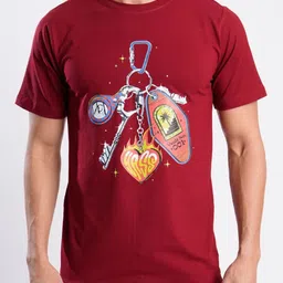 Bene Kleed Men Printed Applique T-shirt image 4