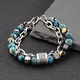 Jewelgenics Women Silver-Plated Wraparound Bracelet-image-49