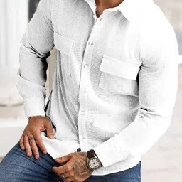 COMBRAIDED Men Corduroy Woven Jacket image 5