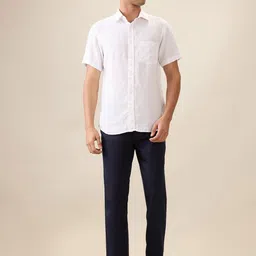 ColorPlus Men Polka Dots Printed Spread Collar Casual Regular Fit Shirt image 4