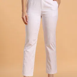 AKANYA Veronica Women Tailored Relaxed Fit High-Rise Trousers-picture-33