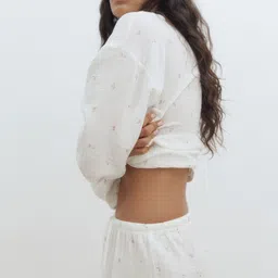 H&M Pyjama Shirt & Shorts image 5