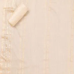 Koskii Geometric Printed Beads and Stones Unstitched Dress Material image 5